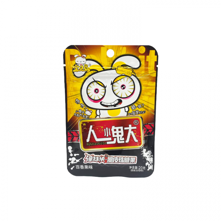 Конфеты жевательные со вкусом маракуйи Злобный заяц, 21 г