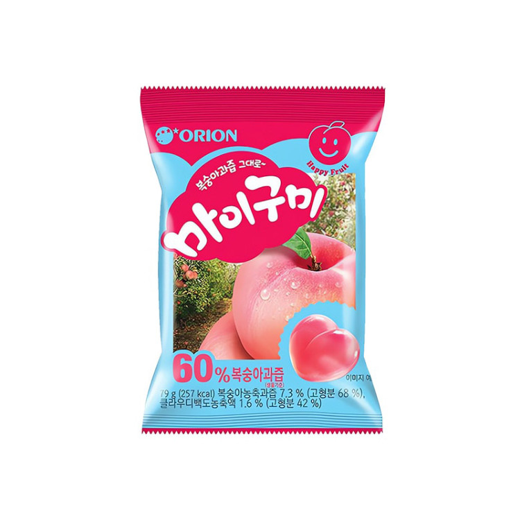 Конфеты мармеладные Orion Персик, 66 г