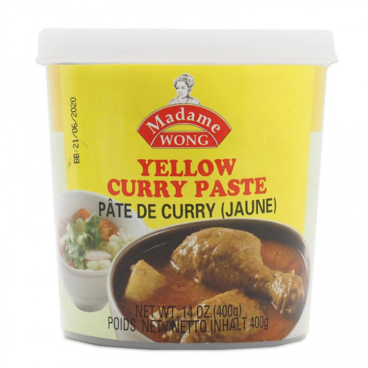 Паста карри желтая MADAME WONG, 400 гр