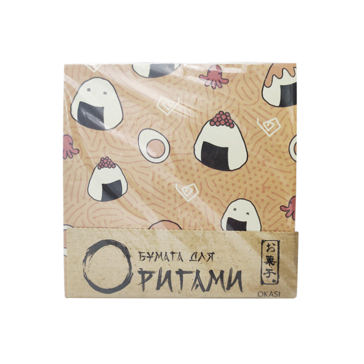 Бумага для оригами Okasi, 100 листов
