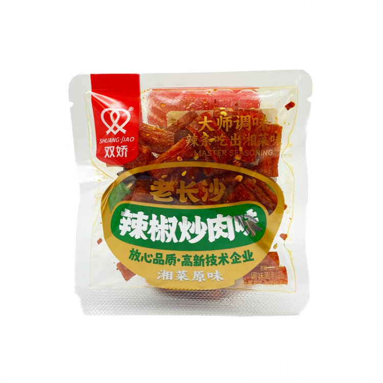 Снек "Shuangjiao" полоски с чесноком, 40 г