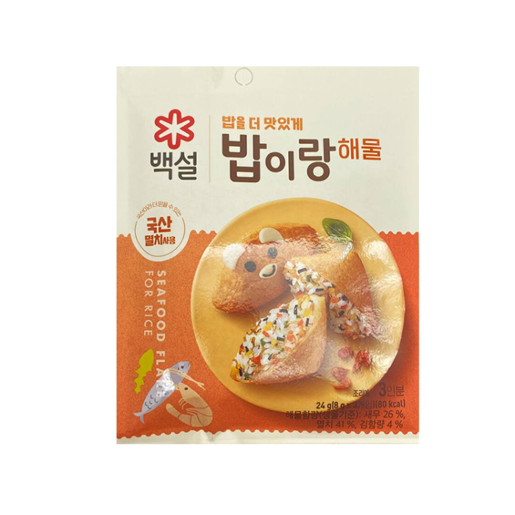 Приправа для риса со вкусом морепродуктов CJ, 24 гр