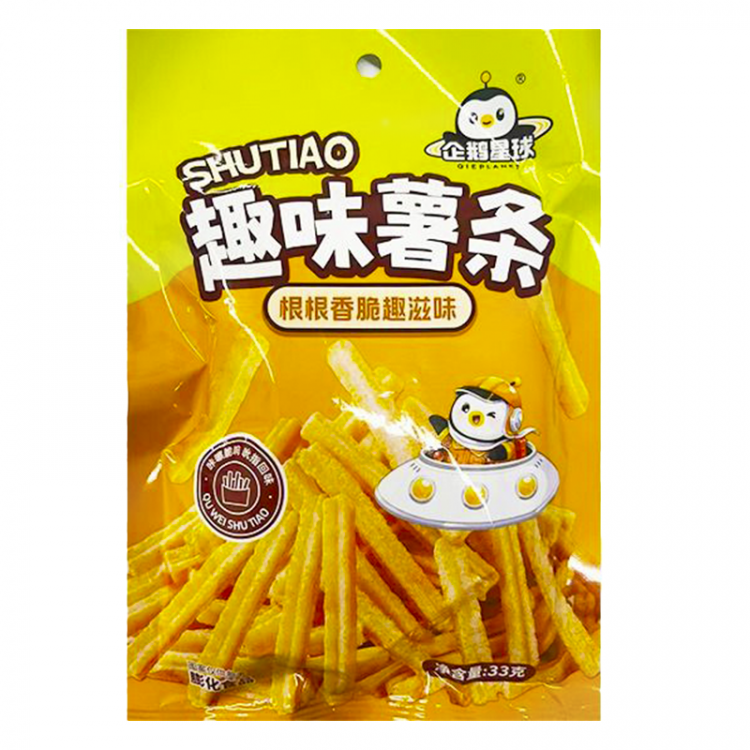 Картофель фри Qie Planet, 33 г