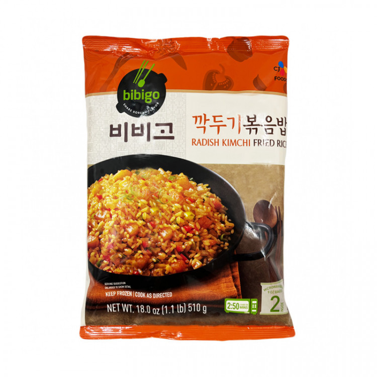 Рис жареный с кимчи из редьки Дайкон CJ Bibigo, 510 г