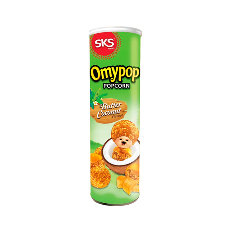 Попкорн Omypop Кокосовый сливки, 85 г