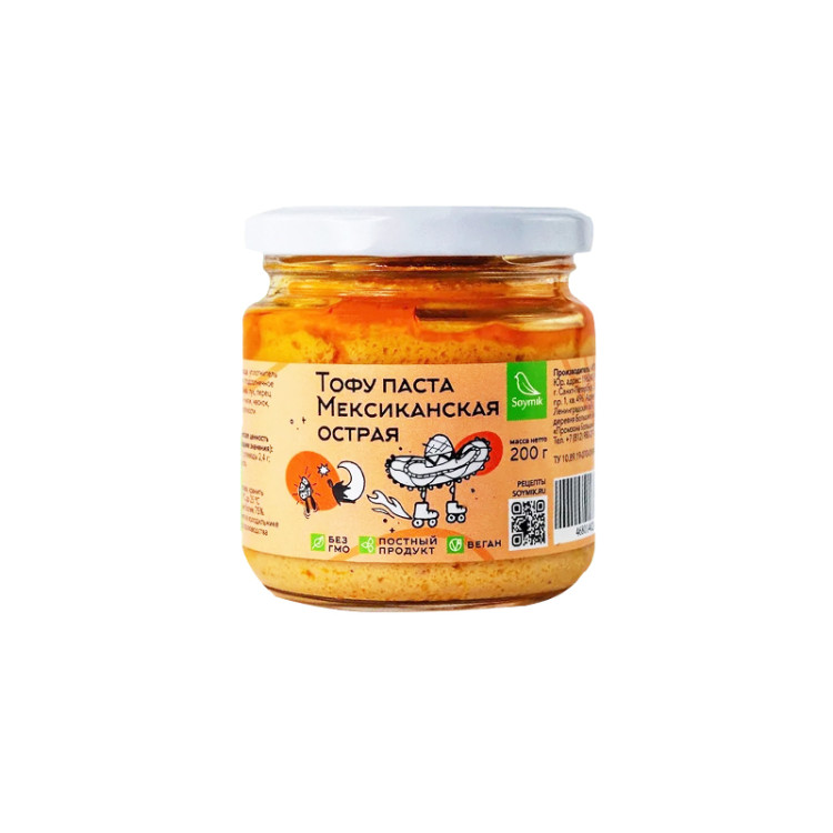 Тофу паста острая мексиканская, 200 г