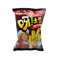 Чипсы картофельные "Haoliyou Yatudou" со вкусом острых раков, 70 г