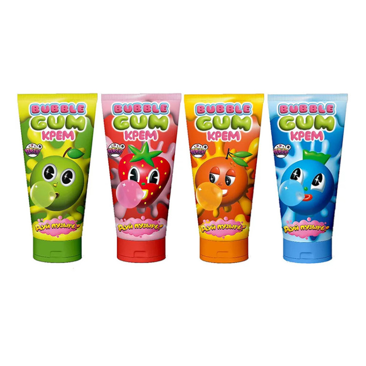 Жевательная резинка Дуй пузырь! Bubble gum крем MIX, 22 г