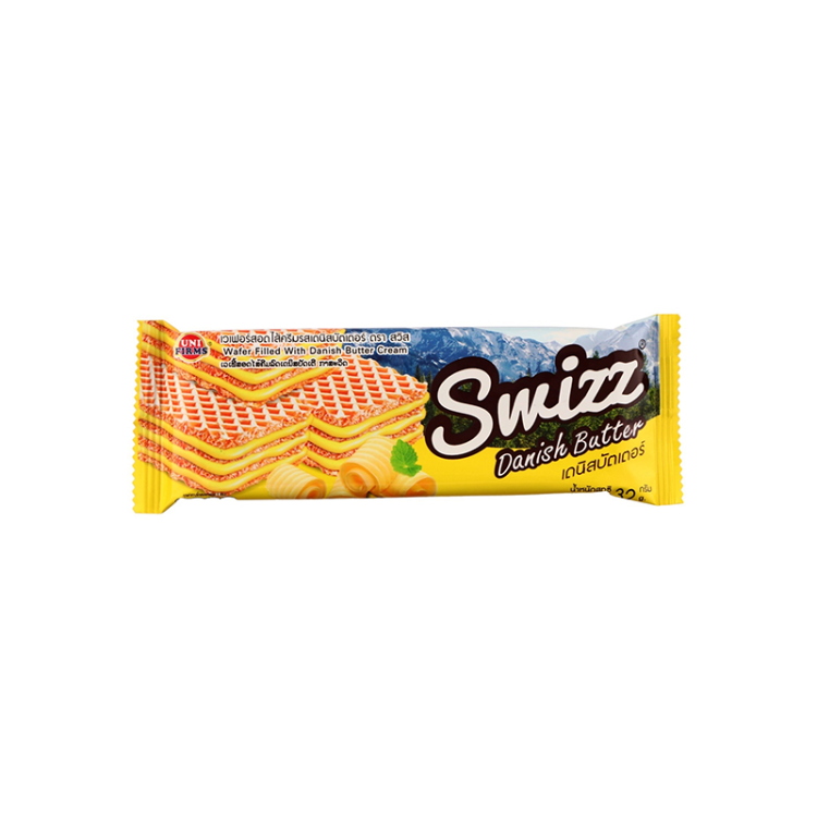 Вафли с датским масляным кремом Swizz, 32 г