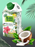 Кокосовая вода 100%, King Island 500 мл