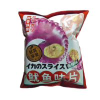 Чипсы со вкусом кальмара пряные, 40 г