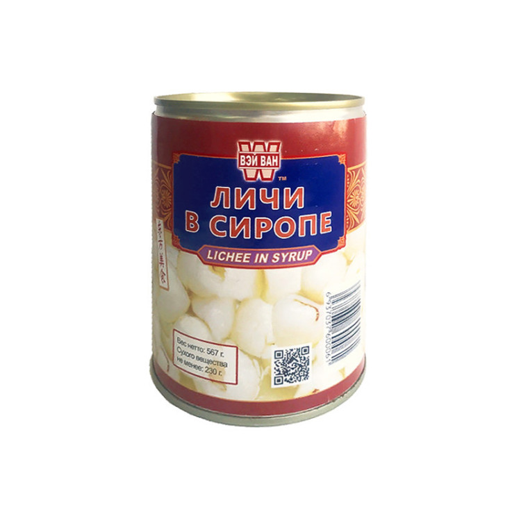 Личи в сиропе "Вей ван" 567 гр