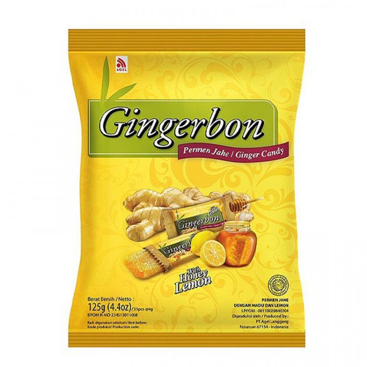 Имбирные конфеты Gingerbon honey Lemon 125 гр