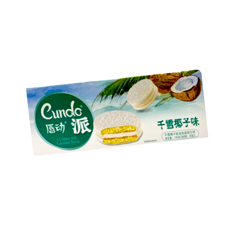 Пирожное Choco Pie со вкусом белого шоколада с кокосом 145 г