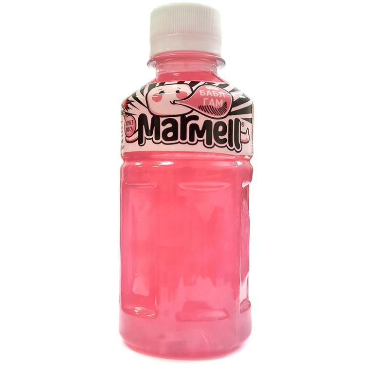 Напиток негазированный со вкусом Бабл Гам и кокосовым желе Marmell, 230 мл