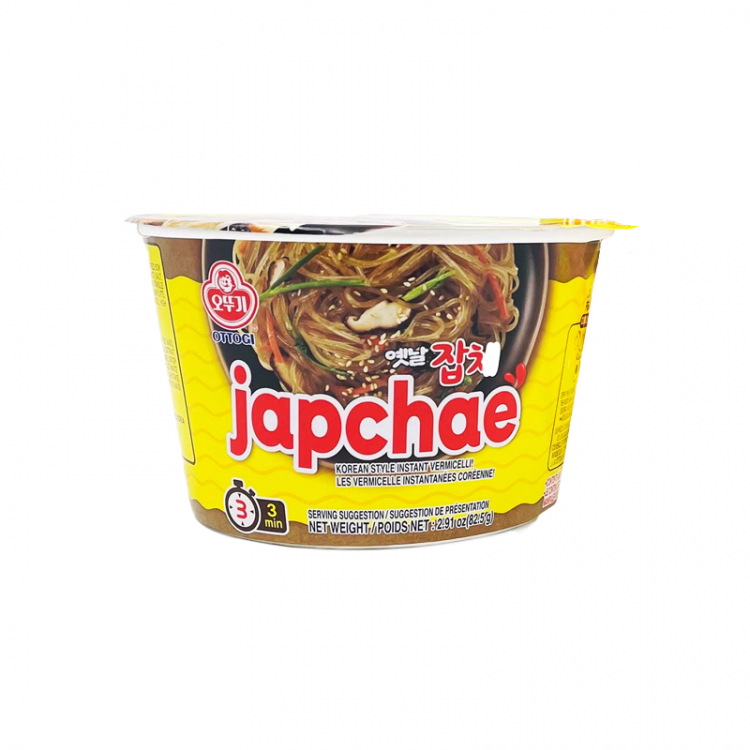 Лапша стеклянная Чапче JAPCHAE Ottogi BOWL, 82,5 г