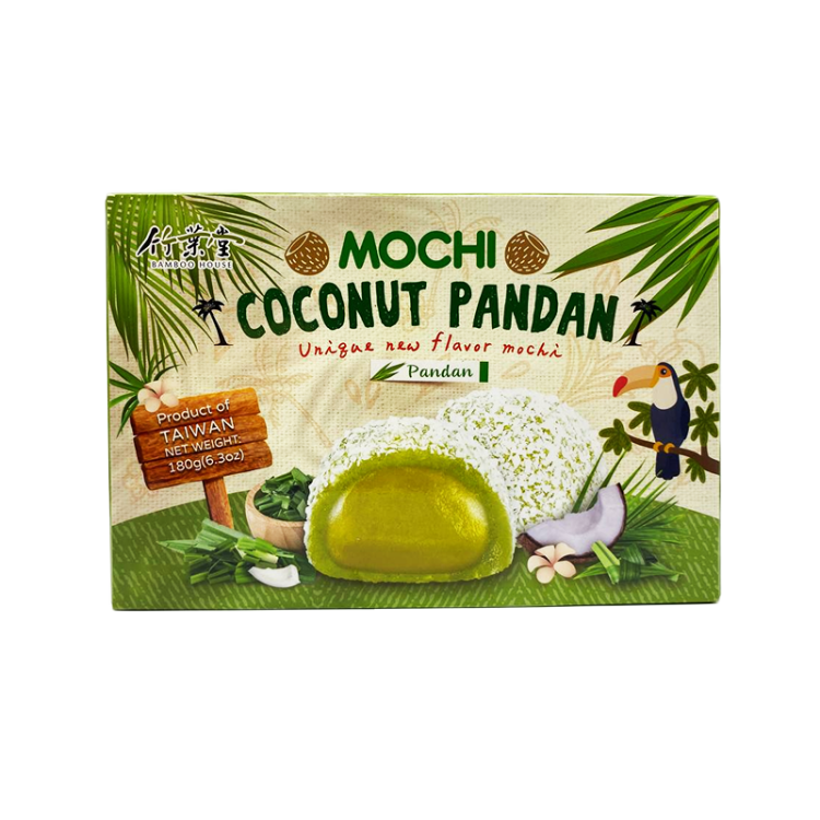 Моти пирожные кокос и пандан "Пандан" Bamboo House, 180 г