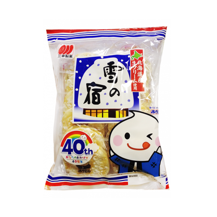 Рисовый крекер "Снежный салат" Sanko Seika, 150 грРисовый крекер "Снежный салат" Sanko Seika, 143.1 - 150 гр