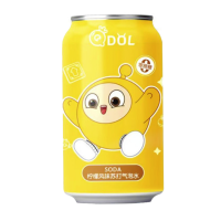 Газированная вода со вкусом Лимона QDOL, 330мл
