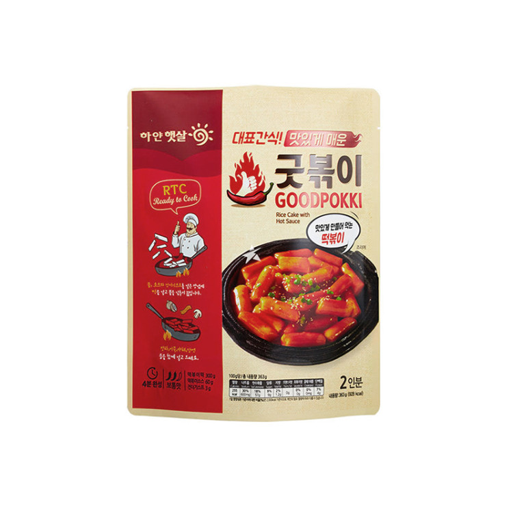 Рисовые палочки Токпокки Pink Rocket, АКЦИЯ