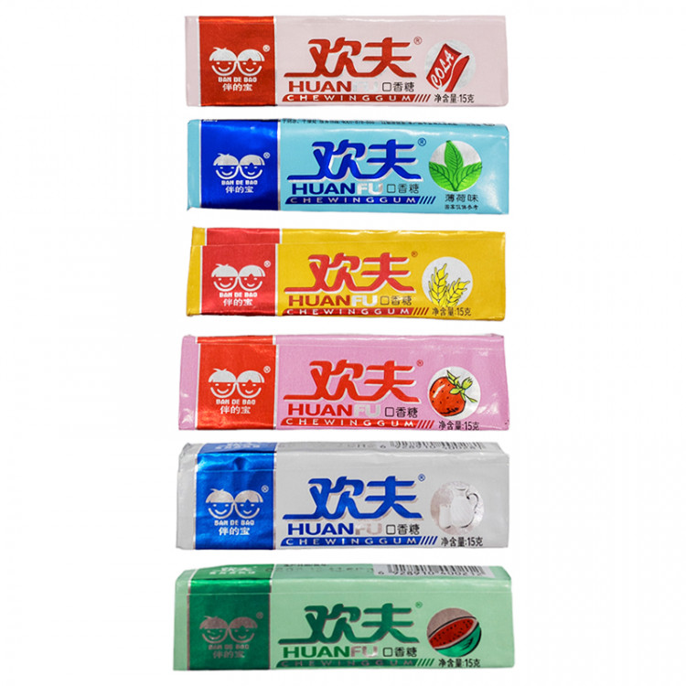 Жевательная резинка Хуанфу Ассорти 15 гр