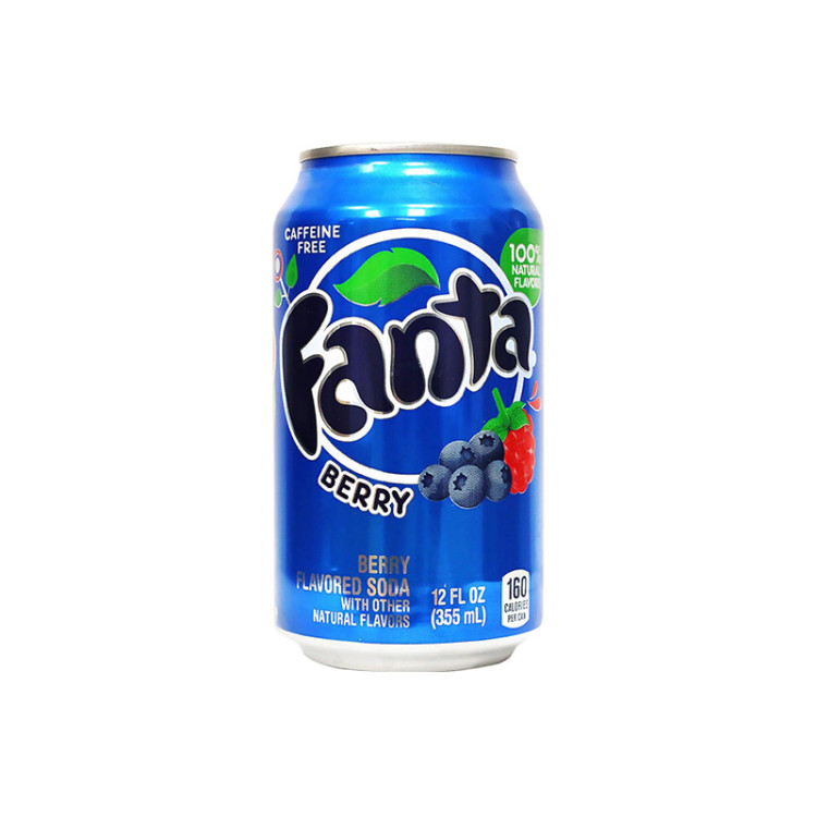 Напиток Fanta Ягоды, 355 мл