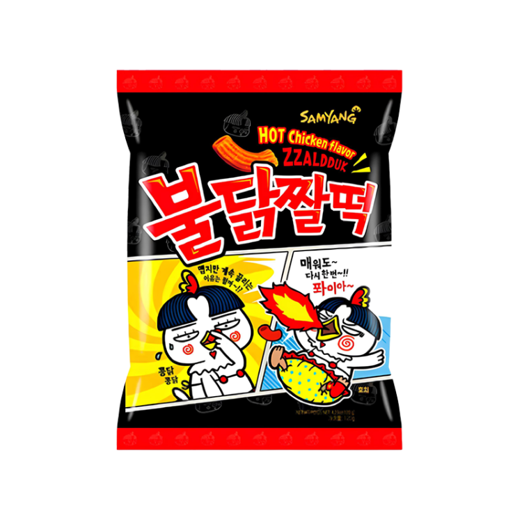 Снек «Samyang» со вкусом острой курицы, 120 гр