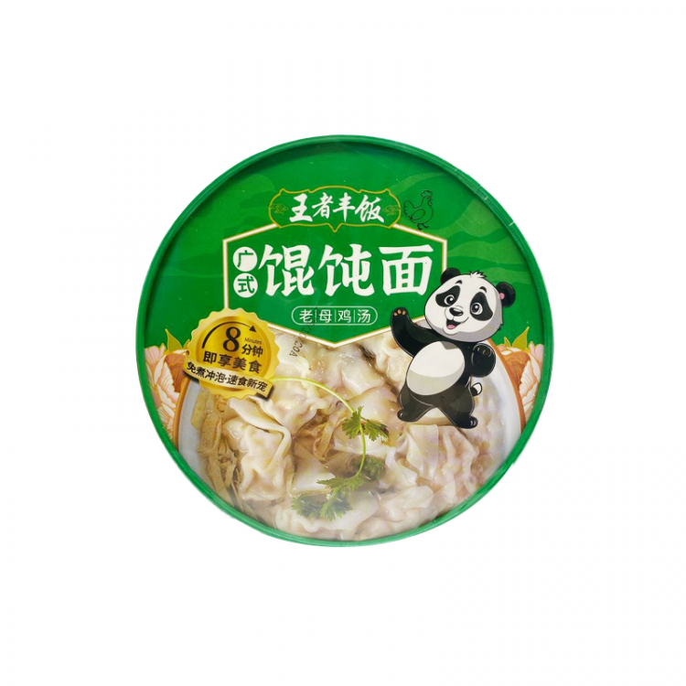 Суп-лапша б/п Wang Zhe Feng Fan со вкусом курицы с вонтонами, 94 г