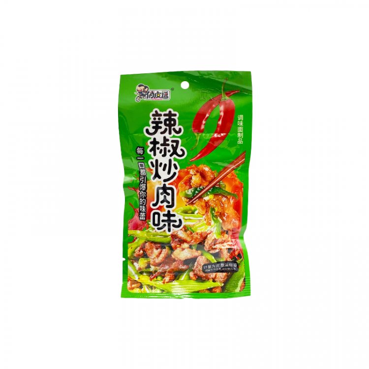 Снек соевый со вкусом жареного мяса с перцем, 20 г