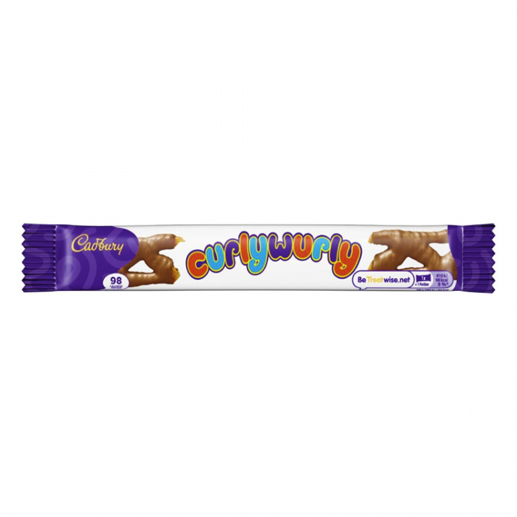 Шоколадный батончик Cadbury CurlyWurly, 21,5 г