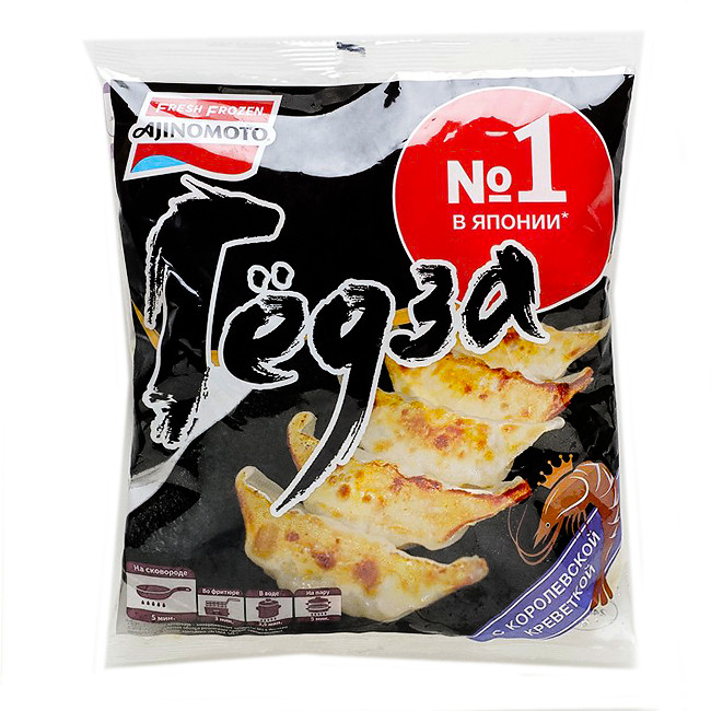 Японские пельмени гёдза с креветками AJINOMOTO, 600 г