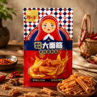 Палочки пшеничные острые по-русски ZuiBaXiang, 20 г