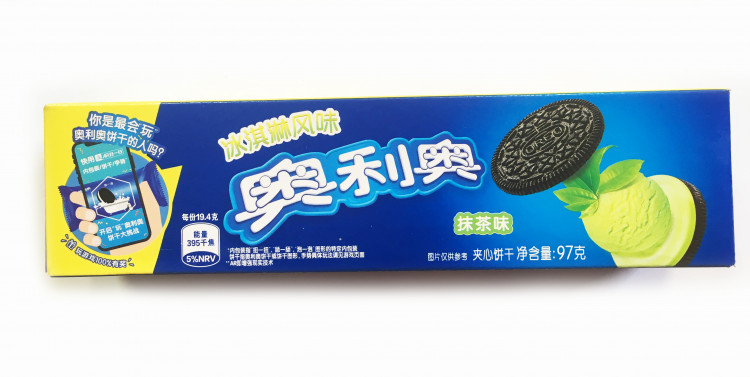 Печенье Oreo со вкусом мороженого и чая, 95 гр