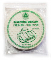 Рисовая бумага для спринг роллов 16 см Banh Trang Fresh roll, 400 г