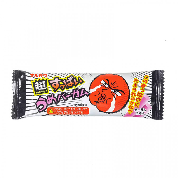 Жевательная резинка Кислая слива Marukawa, 11,8 гр