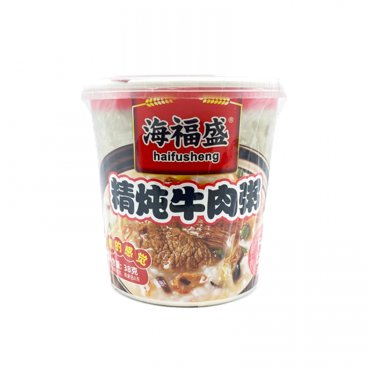 Рисовая каша б/п со вкусом тушеной говядины, 38 г