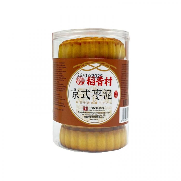 Лунный пряник со вкусом пасты из фиников по-пекински Daoxiangcun, 400 г