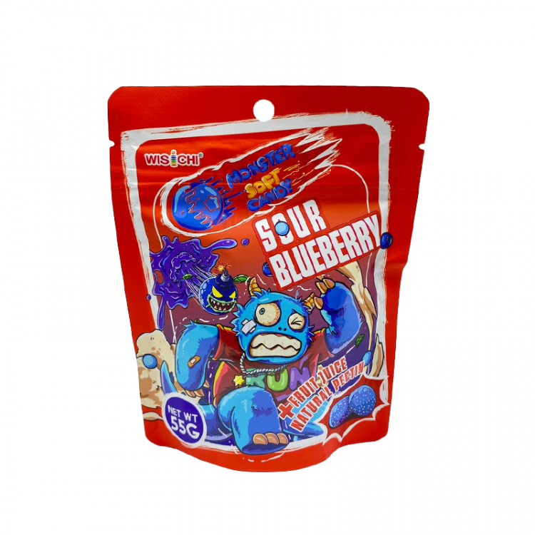 Мармеладные конфеты Черникус Monster, 55 г