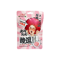 Леденцы кислые со вкусом персика Hong Tai Kee, 22 г