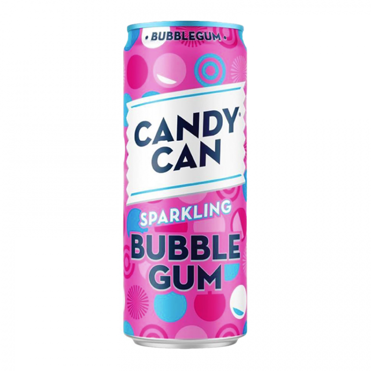 Напиток газированный Candy Can bubble gum ж/б, 330 мл