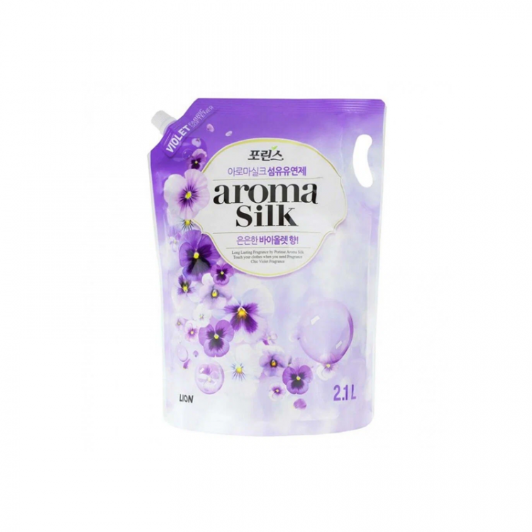 Кондиционер для белья с ароматом Фиалки Aroma Silk, 2.1 л