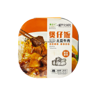 Рис быстрого приготовления со вкусом говядины с картофелем LeiQia, 265 г