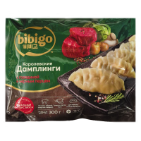 Дамплинги Королевские с говядиной и черным перцем, 300 г
