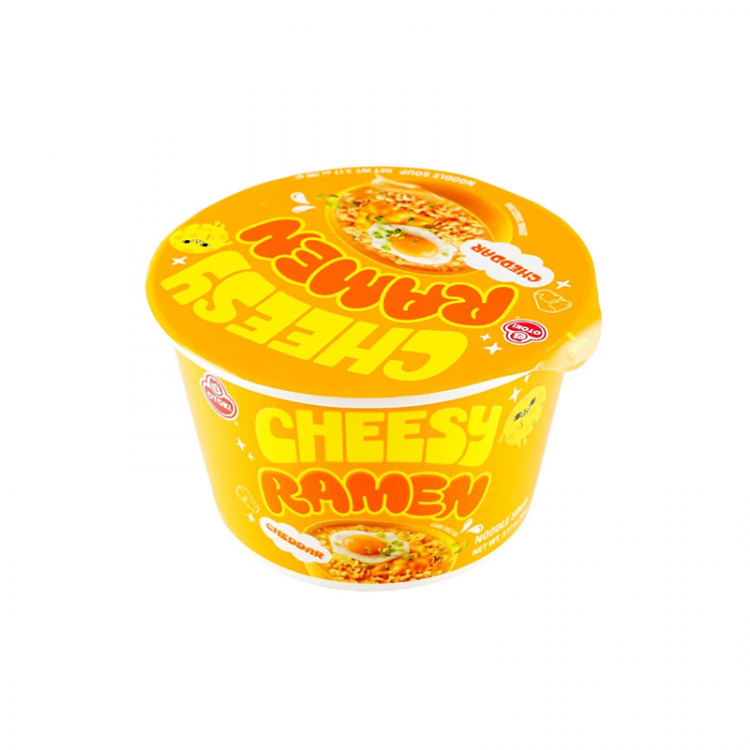 Лапша б/п рамён со вкусом сыра чеддер (чаша), 90 г