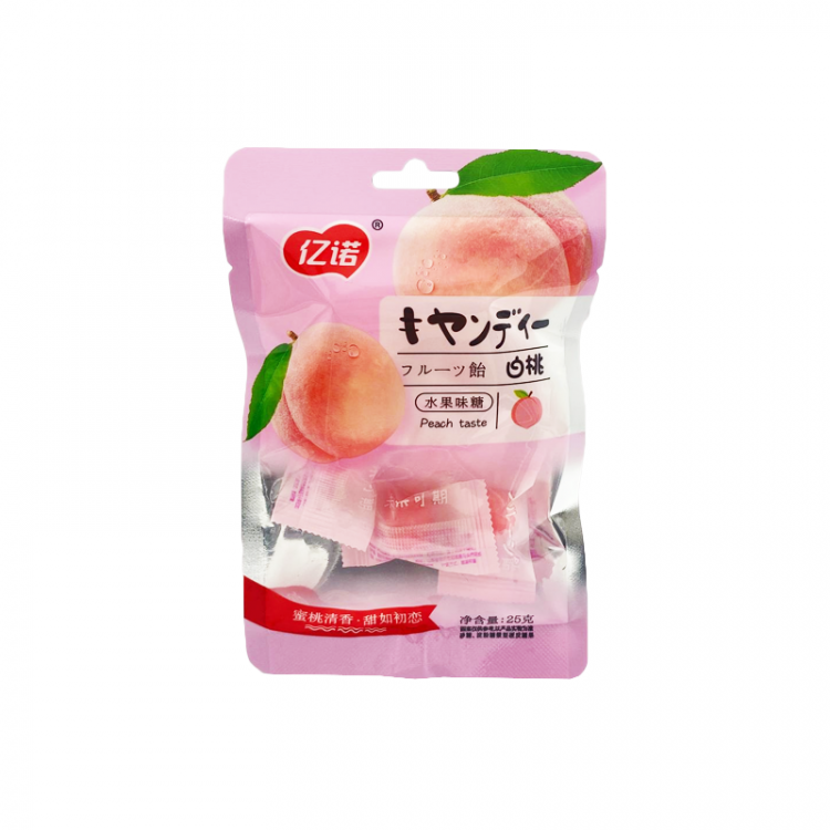 Леденцы IZI фруктовые со вкусом персика, 25 г