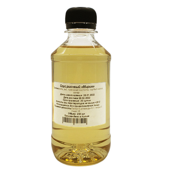 Мирин рисовый соус (разлив) 250 мл