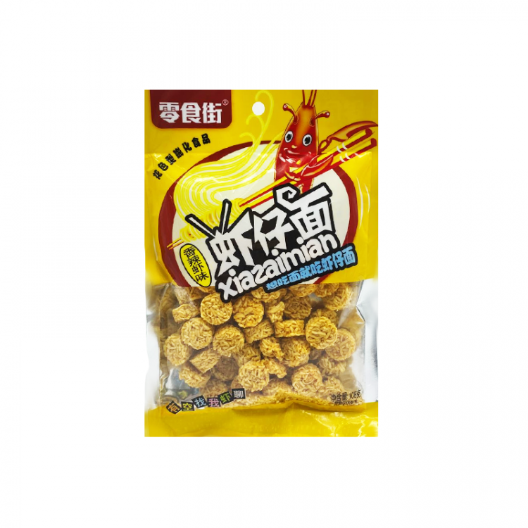 Лапша-Чипсы Веселая креветка острые (желтая упаковка), 108 г