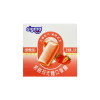 Жевательная резинка без сахара со вкусом клубники Sigma, 35 г