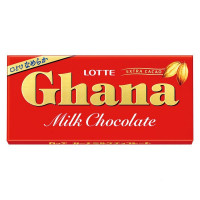 Шоколад молочный Гана Lotte, 35 г