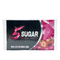 Жевательная резинка 5 Sugar со вкусом клубники, 11 г